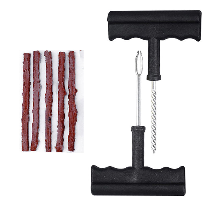 Complete Car & Motorcycle Tire Repair Tool Kit - Fix Punctures & Replace Tires Easily!