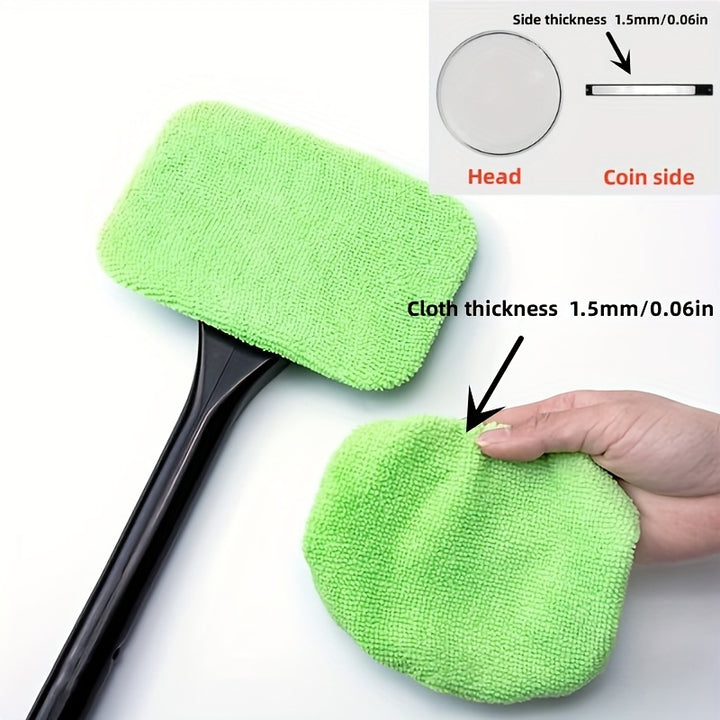 Effortlessly Clean Your Car Windows With This Premium Window Cleaning Brush Kit!