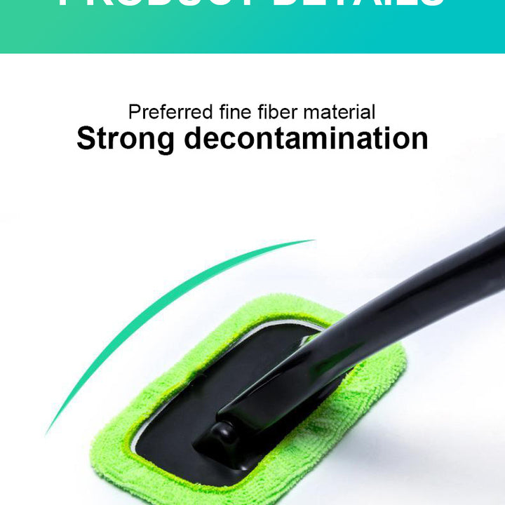 Effortlessly Clean Your Car Windows With This Premium Window Cleaning Brush Kit!
