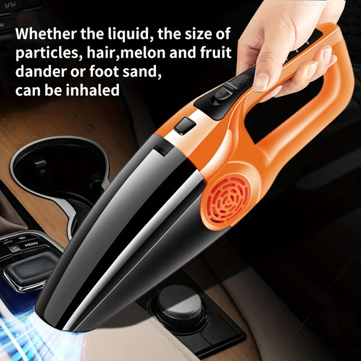 In-car Vehicle Household Indoor Large Vacuum Cleaner Power Large Suction Strong Vacuum Vehicle Small Vehicle Vacuum Cleaner Dry-wet Dual-use 12V