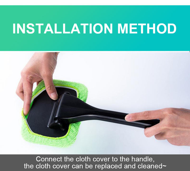 Effortlessly Clean Your Car Windows With This Premium Window Cleaning Brush Kit!