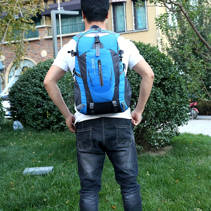 Large-Capacity Outdoor Travel Backpack for Men and Women – Lightweight Hiking & Trekking Rucksack, Durable Polyester, Hand Washable – Versatile Luggage Duffel with Multiple Pockets and Comfort Straps