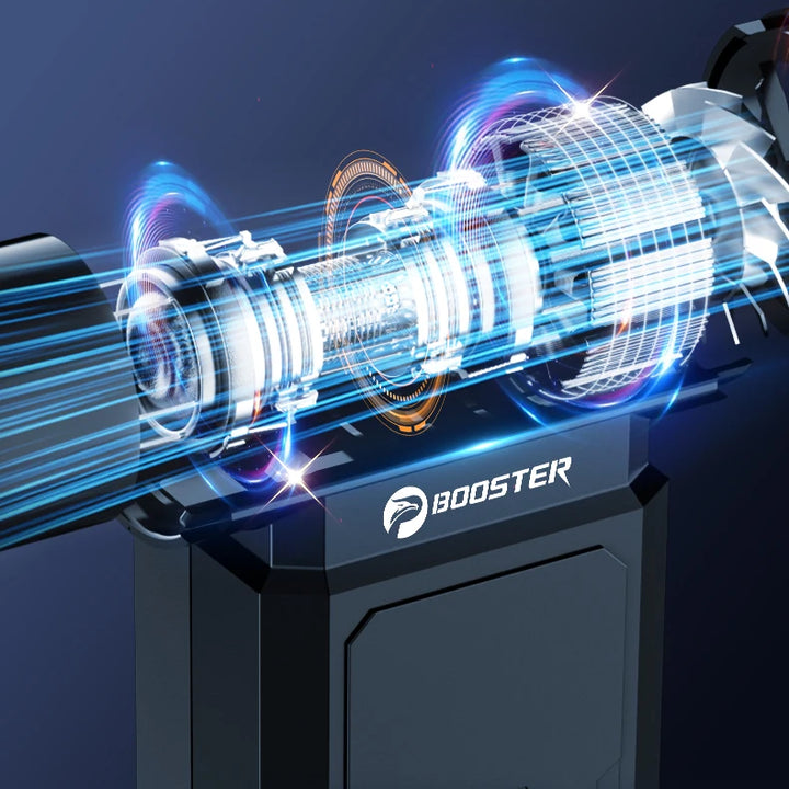 Booster JetFan W01 Power Air Blower Portable Cordless Computer Keyboard Cleaner 100000RPM Brushless Strong Turbo Fan Air Duster