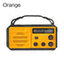 Weather Radio Emergency Multifunctional Radio FM AM WB Hand Crank Solar USB Charging 2000mAh Power Bank LED Flashlight Torch