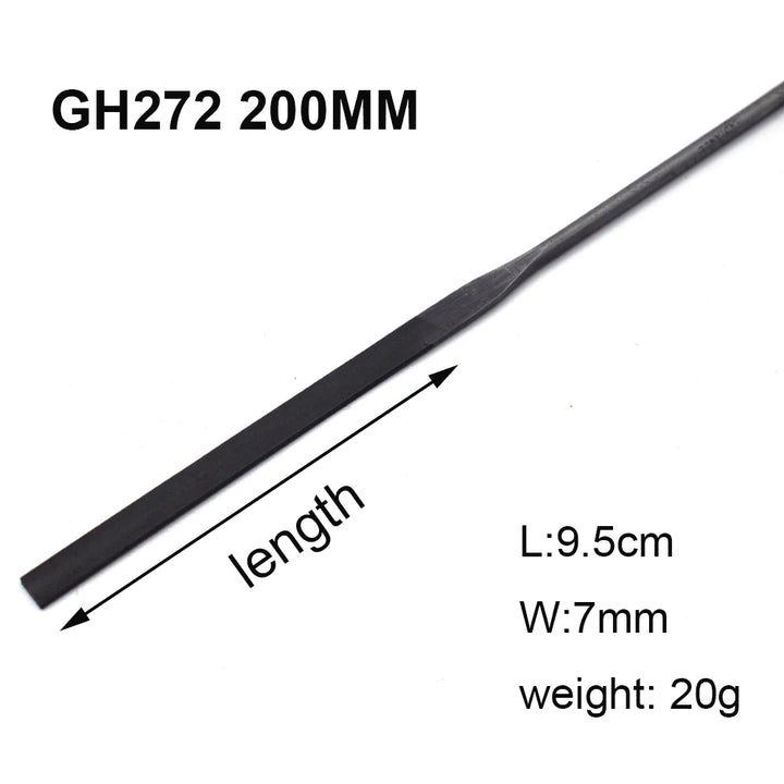 140mm/200mm 1PCS Needle File For Metal Glass Stone Jewelry Wood Carving Craft Jewelry DIY Tool