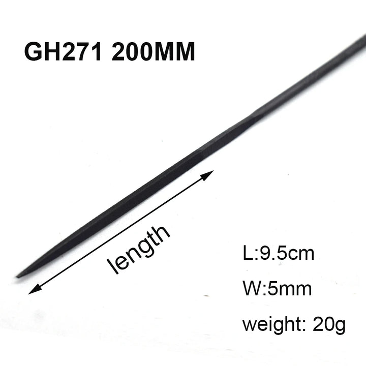 140mm/200mm 1PCS Needle File For Metal Glass Stone Jewelry Wood Carving Craft Jewelry DIY Tool