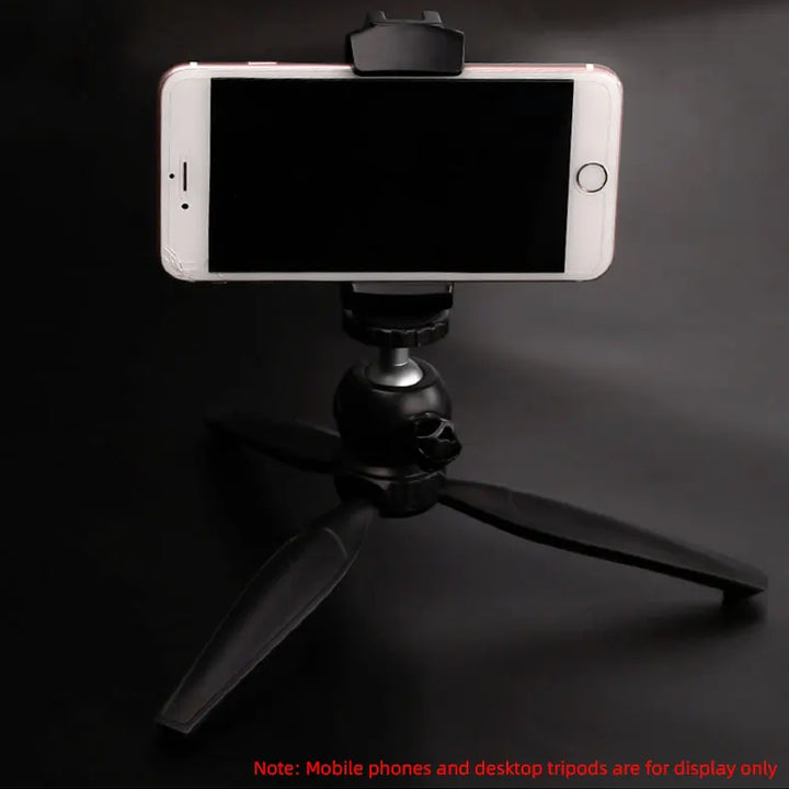 XILETU XJ13 Universal Tablet Clip Smartphone Holder Clip Stand w Mini Tripod Adjustable Bracket For Mobile Phones Ipro Tablets