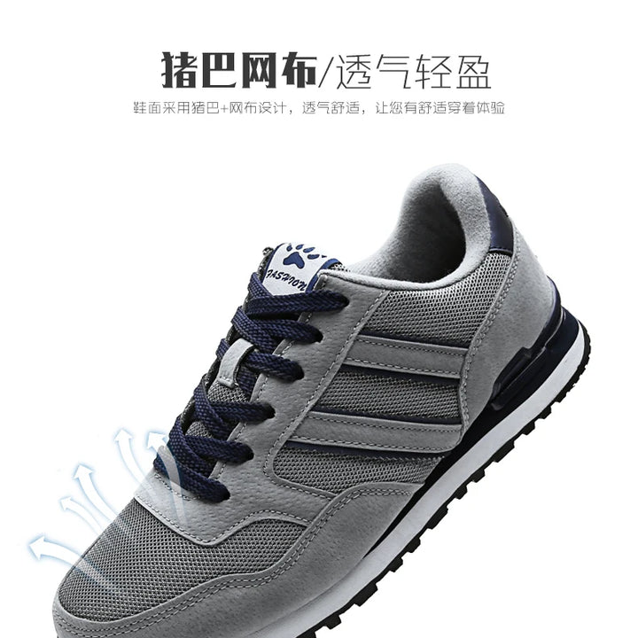 Fashion Brand Casual Sneakers for Men Air Mesh Shoes Non-slip Casual Shoes Sweat-Absorbant Sneakers Zapatos De Hombres Male