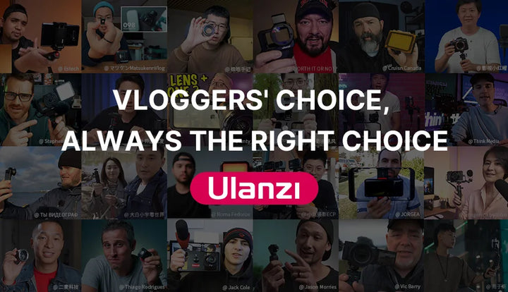 Ulanzi MT-09 Extend Gopro Vlog Tripod Mini Portable Tripod for Gopro Hero 12 11 10 9 8 7 6 Black Session Osmo Action insta360 X3