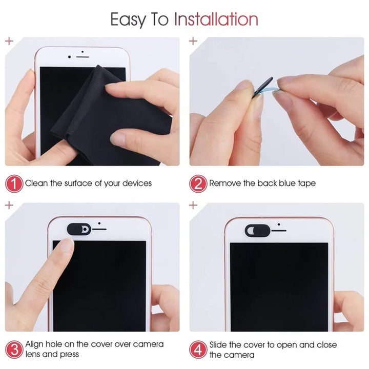 Webcam Cover Universal Phone Antispy Camera Cover For iPad Laptop PC Macbook Tablet lenses Universal Phone Antispy Camera Cover