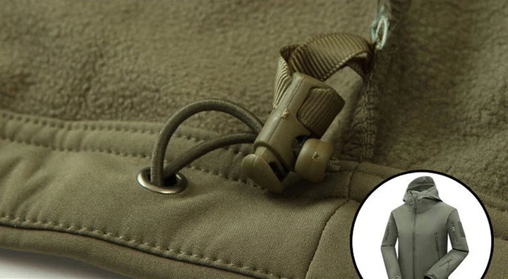 Men's Winter SoftShell Tactical Waterproof Jackets Male Hood Coat Combat Fishing Hiking Camping Climbing Skiing Pants Trousers