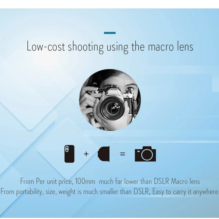 APEXEL For dropshipping camera phone lens 100mm macro Mobile lens macro Camcorder lenses for iPhone Samsung all smartphone