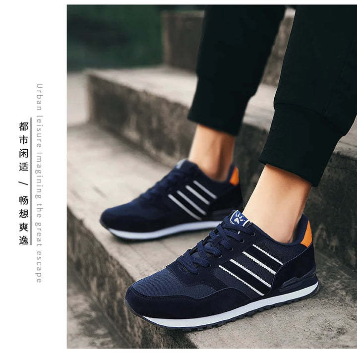Fashion Brand Casual Sneakers for Men Air Mesh Shoes Non-slip Casual Shoes Sweat-Absorbant Sneakers Zapatos De Hombres Male