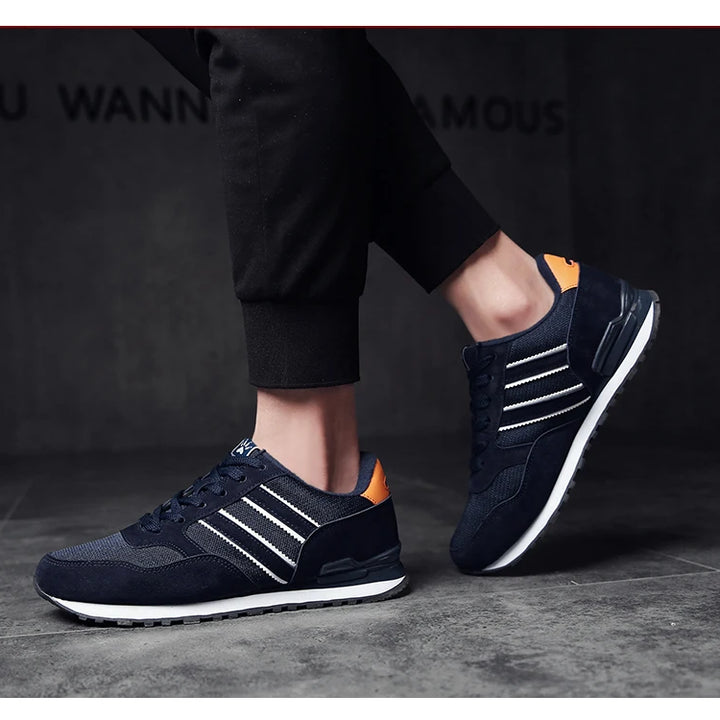 Fashion Brand Casual Sneakers for Men Air Mesh Shoes Non-slip Casual Shoes Sweat-Absorbant Sneakers Zapatos De Hombres Male