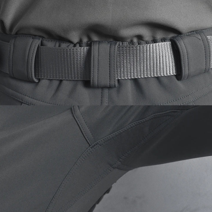 Men Winter Waterproof Climbing SkiingTrekking Fleece Fishing Tactical Sharkskin Cargo Pants Jackets Camping Hiking Trousers