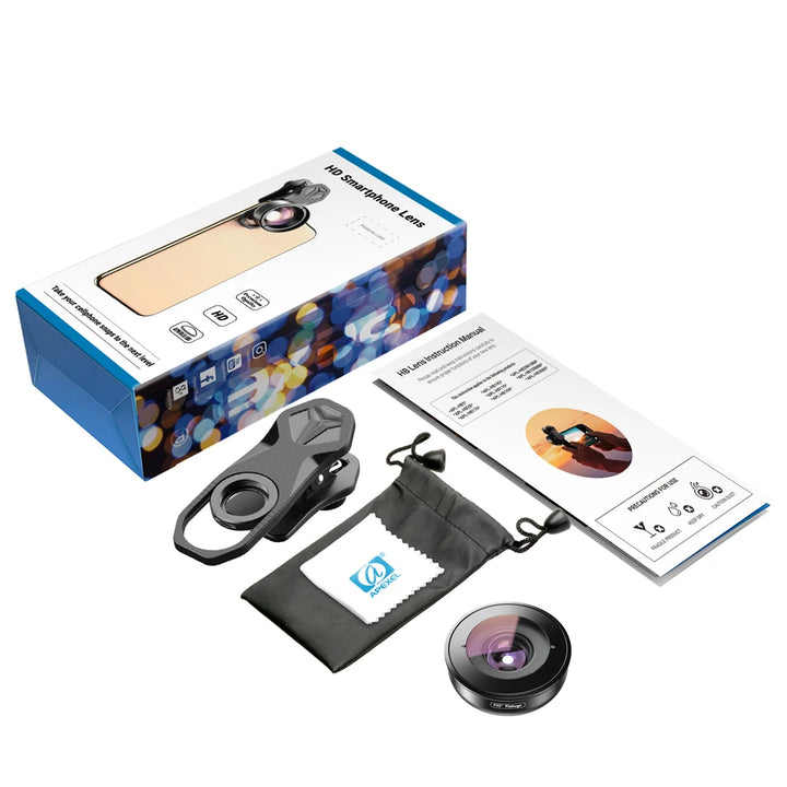 APEXEL For dropshipping camera phone lens 100mm macro Mobile lens macro Camcorder lenses for iPhone Samsung all smartphone