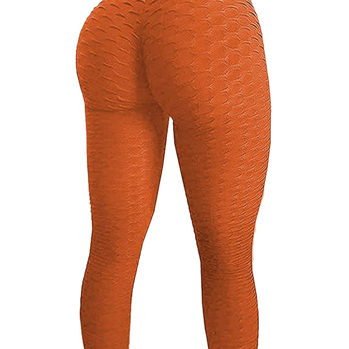 FCCEXIO 9 Colors New Fashion Jacquard High Waist Leggings Hot Sale Women Fitness Leggings PUSH UP Workout Booty Pants S-3XL