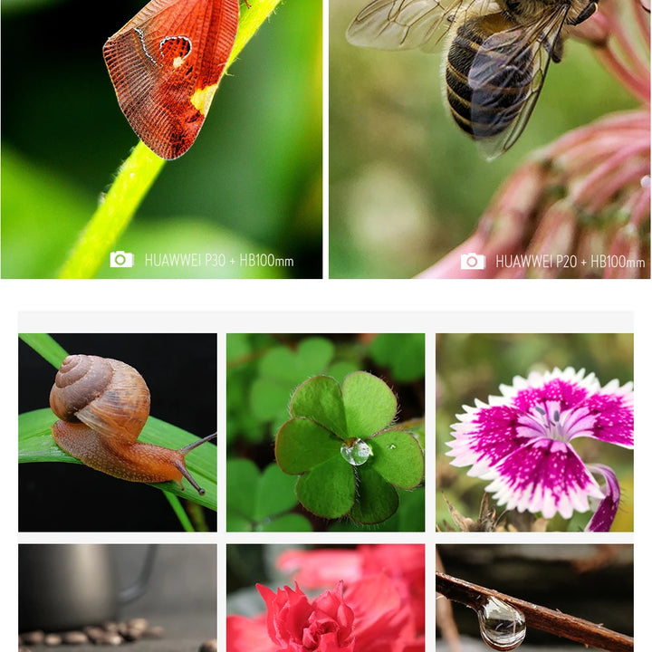 APEXEL For dropshipping camera phone lens 100mm macro Mobile lens macro Camcorder lenses for iPhone Samsung all smartphone
