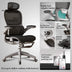 Office Gaming Chairs Work Computer Armchair Furniture Luxury Writing Gamer Swivel Silla Oficina Height Adjustable Relaxation