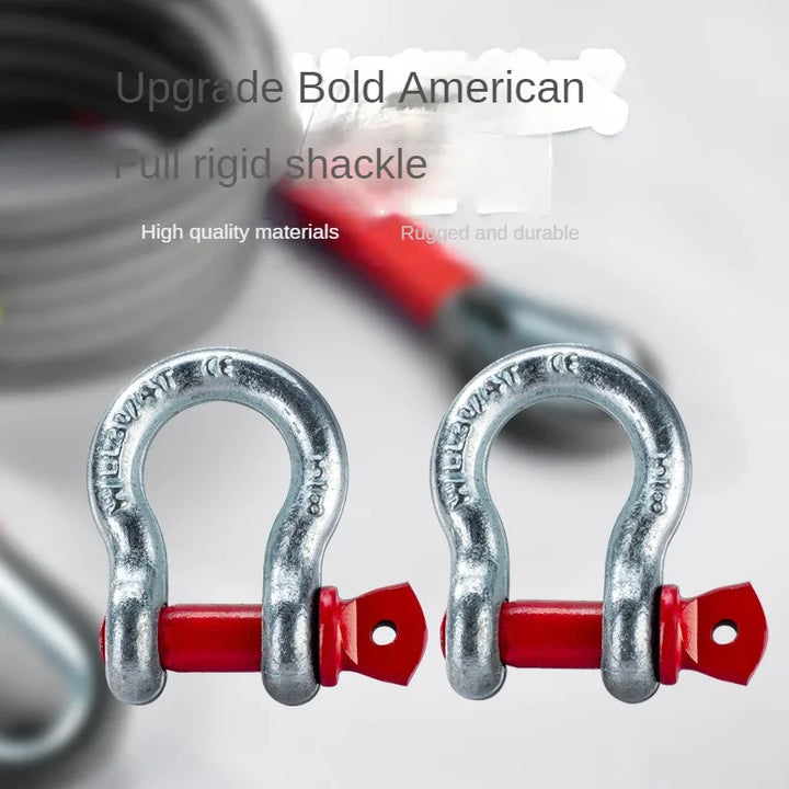 New Car Towing Rope Off-road Vehicle Can Tow 20 Tons of Rescue Rope Upgraded Version Which Is Very Reliable and Wear-resistant