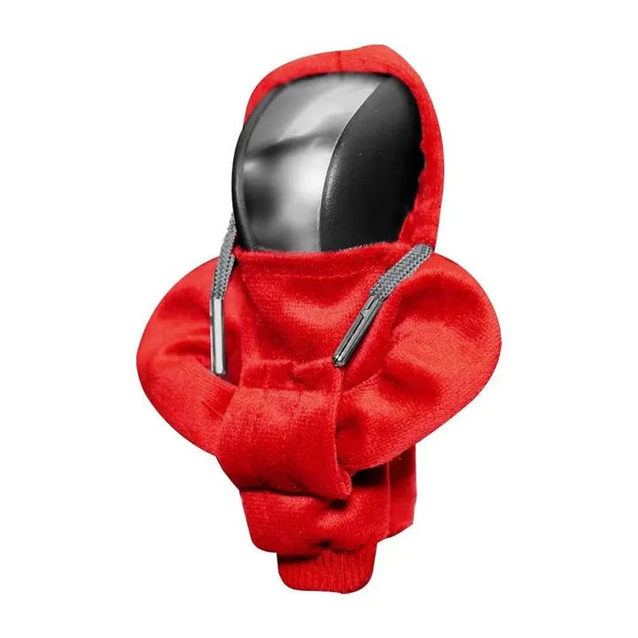 Fashion Hoodie Car Shift Knob Cover Manual Handle Gear Lever Decoration Hoodie Cover Automatic Car Interior Accessories