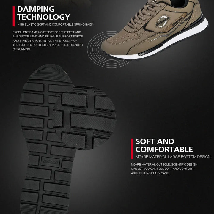 BONA 2023 New Designers  Man Anti-slip Jogging Footwear Trendy Running Shoes Men Outdoor Walking Sport Shoes Man Sneaker