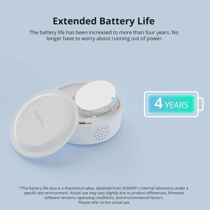 SONOFF SNZB-02P Zigbee Temperature And Humidity Sensor Smart Home Thermometer Detector High-Accurate Monitor Alexa Google Home