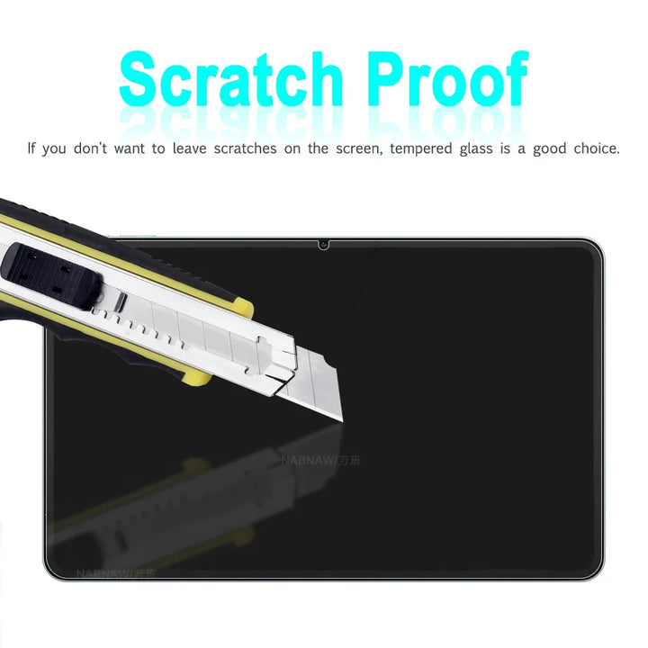 2 Pieces Clear Hard Film HD Screen Protector Scratch Proof Tempered Glass For Teclast T60 Plus 12