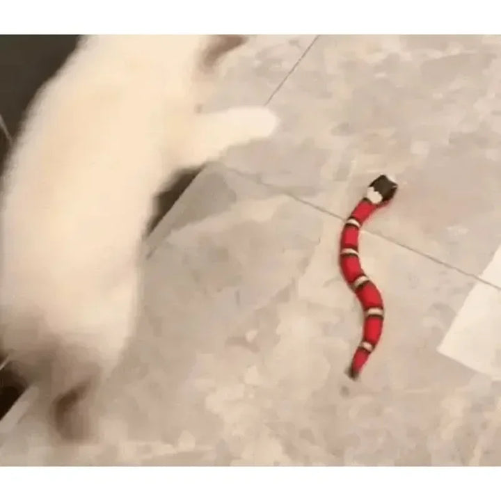 Smart Sensing Snake Cat Toys Interactive, Electronic Snake Induction Toy Kitten Puppy Prank Snake Toy Pet Cat Accessories