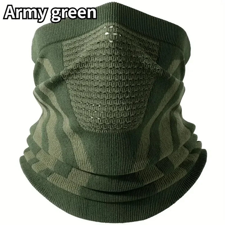 Colors Winter Breathable Comfortable Thermal Knitted Scarf Faces Cover Neck Warmer Bicycle Cycling Ski Tube Scarf Hiking Masks