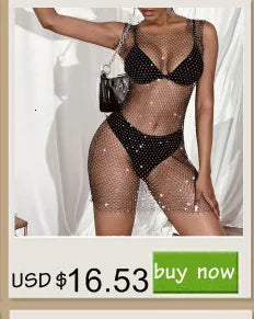 Sexy see through Chain Sequin summer dress women backless mini birthday party dress night club outfits evening dresses vestidos