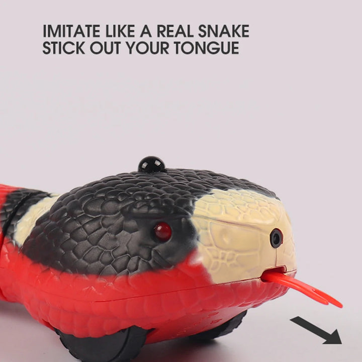 2/1PCS Smart Sensing Cat Toys Interactive Automatic Eletronic Snake Cat Toys Indoor Play Kitten Toy USB Rechargeable Toy for Cat