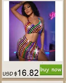 Sexy see through metal sequin summer dress women 2024 backless club birthday party dresses woman mini slip evening dress vestido