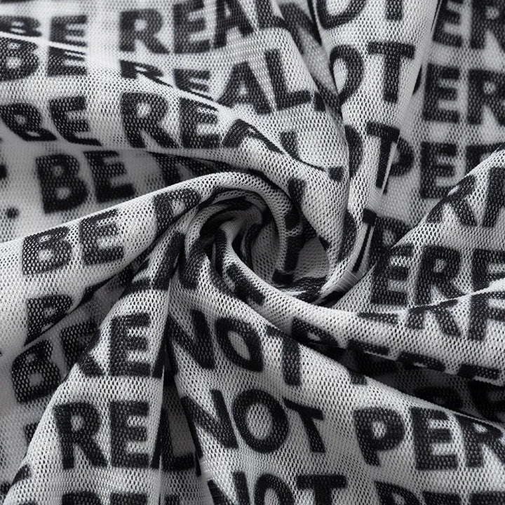 2024 new Sexy See Thorugh Bodysuit Womens Long Sleeve Graphic One Pieces T-Shirt Corset Tops Autumn High Waist Mesh Jumpsuits