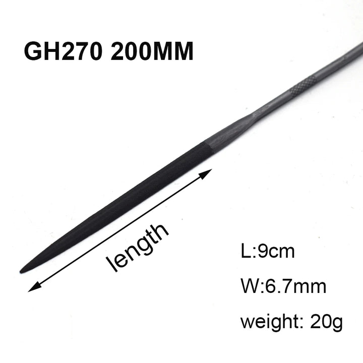 140mm/200mm 1PCS Needle File For Metal Glass Stone Jewelry Wood Carving Craft Jewelry DIY Tool