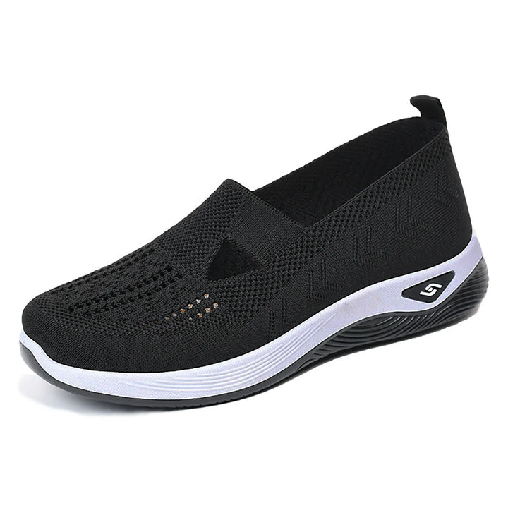 Woman Leisure Work Sneakers Round Head Casual Shoes Suitable for Camping Indoor Walking