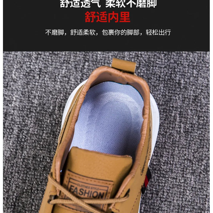 Classics Style Men's Hiking Shoes Lace Up Men Sport Shoes Outdoor Jogging Trekking Male Sneakers 2023 New Trendy Casual Sneakers