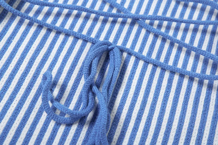 HLJ Vintage Fashion Printing Denim 2 Piece Sets Women Outfit Sleeveless Zip Bodycon Crop Top + Skirt Female Streetwear Clothing