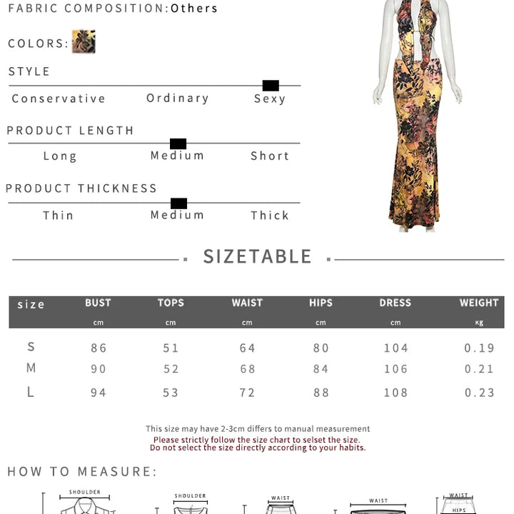 Sisterlinda Y2K Print Sexy 2 Piece Set Trend Coquette High Street Halter Crop Tanks+Matchig Skirts Mujer Attractive Party Suits