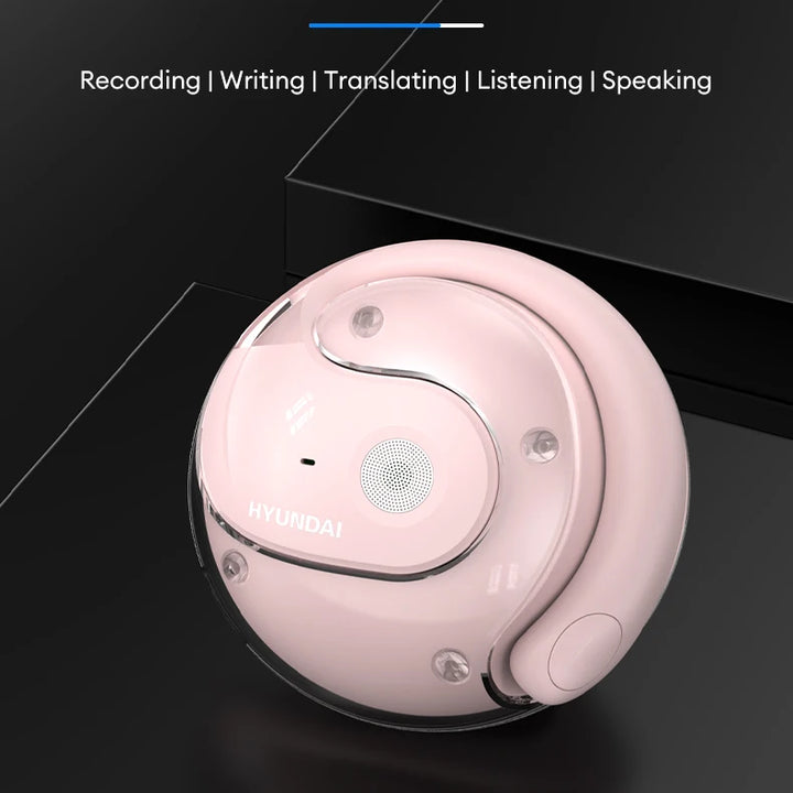 Choice HYUNDAI HY-T26 Pro Wireless Bluetooth 5.4 Earphones Ultra Hardware HIFI Sound quality Headphones 24h Long Battery Life