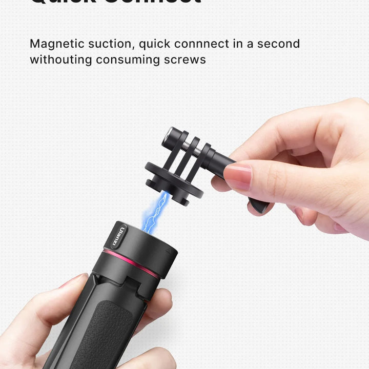 Ulanzi Extended Action Camera Tripod Quick Instal Switch Tripod for Gopro 12 11 10 9 8 Max Extend Gopro Vlog Tripod Accessories