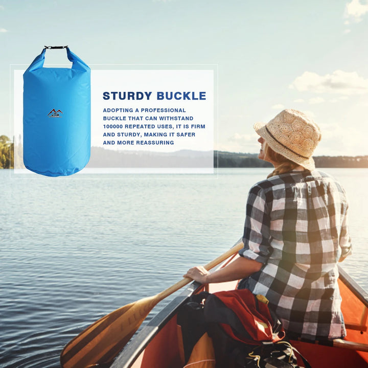2L/10L/20L Waterproof Dry Bag Sack for Camping Drift Trekking Swimming Rafting Kayak River Trekking Fishing Outdoor Waterbag