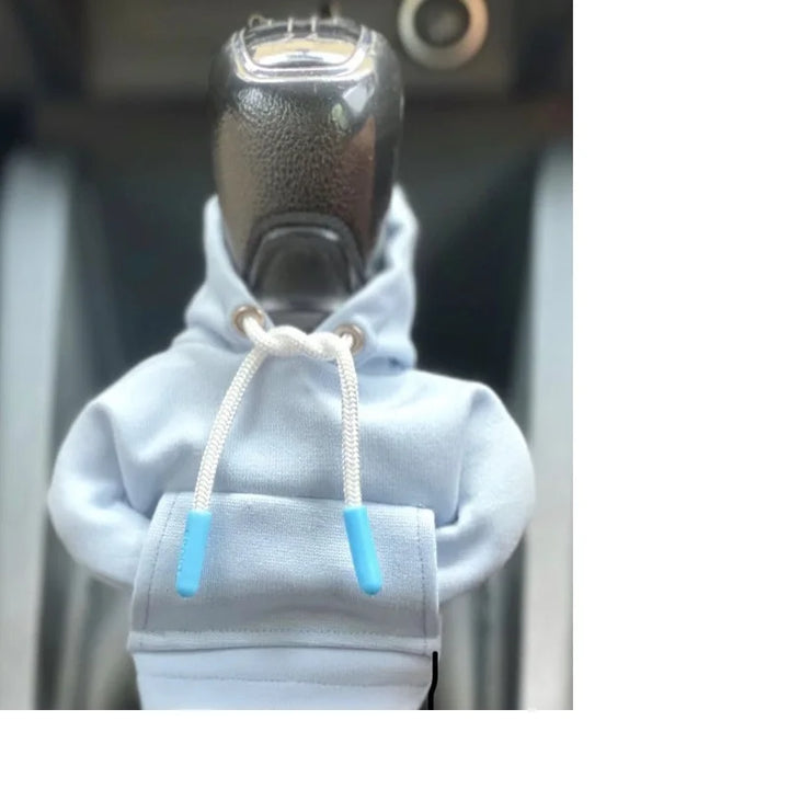 Hoodie Car Gear Shift Cover Fashion Gearshift Hoodie Car Gear Shift Knob Cover Manual Handle Gear Sweatshirt Change Lever Cover