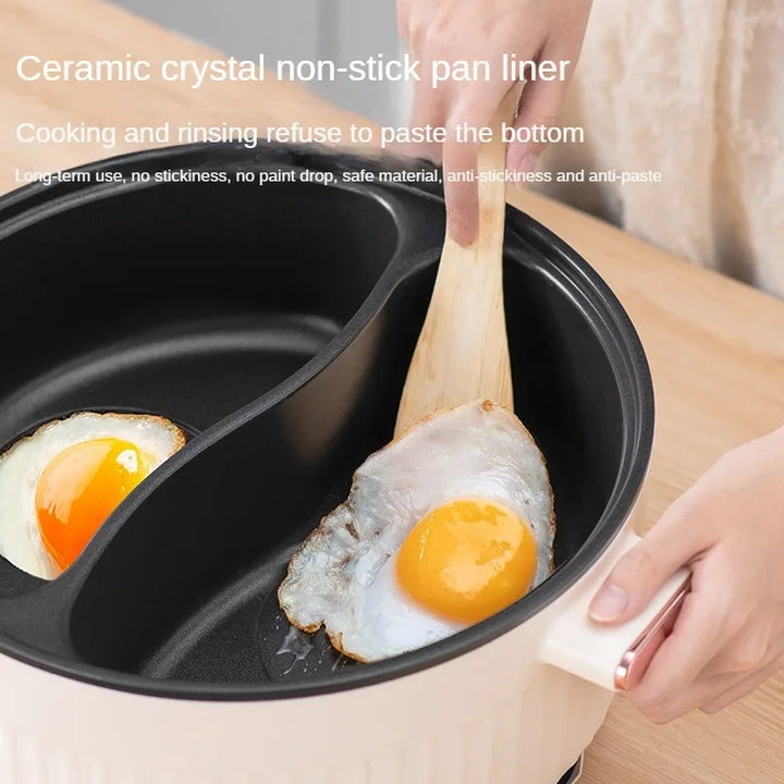 Electric hot pot Household small electric hot pot nonstick electric pot electric hot pot household nonstick pan Electric Cooker