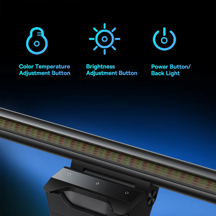 Baseus Screen Light Desk Lamp Computer Light Screen Hanging Light New Table Lamp LCD Monitor Laptop Light USB Study Read Lamp