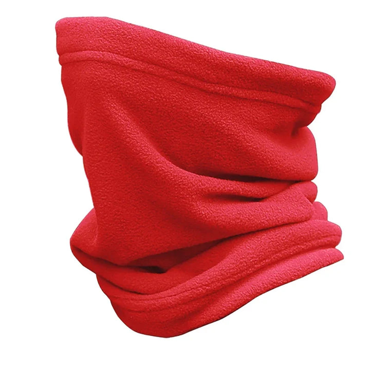 Unisex Polar Fleece Warm Scarf Winter Autumn Ring Women Outdoor Sport Cycling Hiking Bandana Solid Scarf Men Headband Neck Scarf