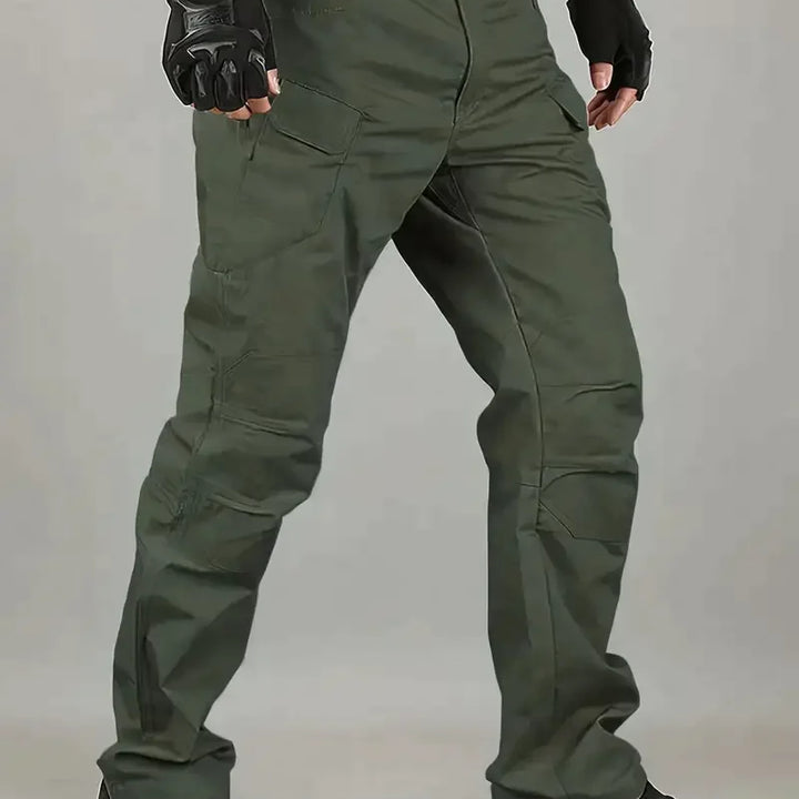 Men's Outdoor Multi Functional Tactical Pants, Multi Pocket Outdoor Hiking Sweatpants, Water-repellent, wear-resistant