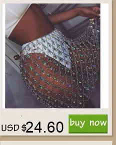 Sexy see through metal sequin summer dress women 2024 backless club birthday party dresses woman mini slip evening dress vestido