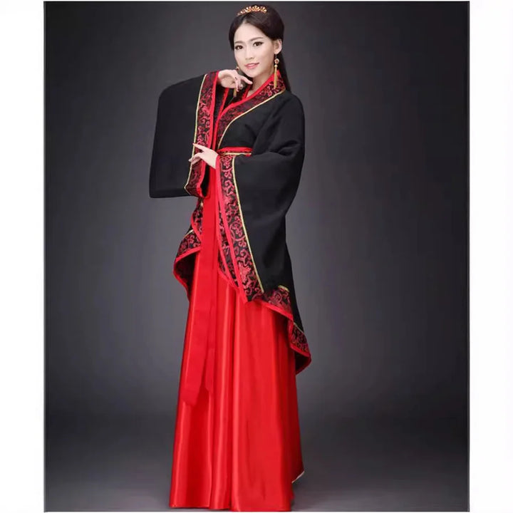 Chinese Ancient Clothes Hanfu Cosplay outfit for Men and Women Adults Halloween Costumes for Couples
