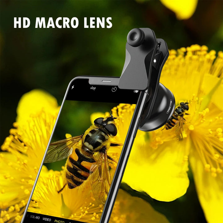 APEXEL For dropshipping camera phone lens 100mm macro Mobile lens macro Camcorder lenses for iPhone Samsung all smartphone